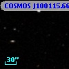 COSMOS J100115.66+015536.0