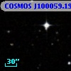 COSMOS J100059.19+015524.3