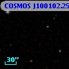 COSMOS J100102.25+015320.0