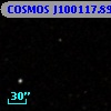 COSMOS J100117.89+015159.2