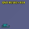 QSO B1542+614