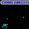 COSMOS J100117.14+015006.5
