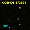 COSMOS J100125.44+014950.0