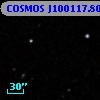 COSMOS J100117.80+014923.2