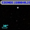 COSMOS J100048.37+015702.0