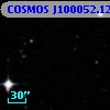COSMOS J100052.12+015638.5