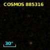 COSMOS J100022.91+015634.4