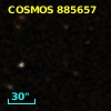 COSMOS J100028.47+015632.3