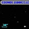 COSMOS J100022.12+015608.9