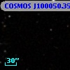 COSMOS J100050.35+015614.0