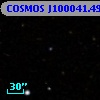 COSMOS J100041.49+015551.5