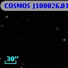COSMOS J100026.01+015540.0