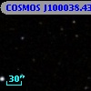 COSMOS J100038.43+015539.5
