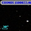 COSMOS J100022.46+015527.6