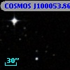 COSMOS J100053.86+015514.4