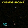 COSMOS J100041.93+015522.8