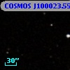 COSMOS J100023.55+015457.4