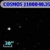 COSMOS J100040.35+015448.0
