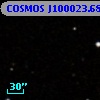COSMOS J100023.68+015445.8