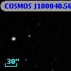 COSMOS J100040.56+015441.5