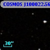 COSMOS J100022.56+015442.5