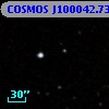 COSMOS J100042.73+015434.9
