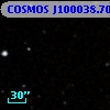 COSMOS J100038.70+015432.0