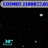 COSMOS J100022.05+015421.4