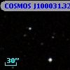 COSMOS J100031.32+015417.3