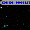 COSMOS J100038.67+015349.7