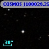 COSMOS J100028.25+015338.4