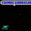 COSMOS J100043.90+015334.5