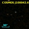 COSMOS J100042.67+015329.8