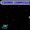 COSMOS J100034.50+015325.8