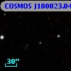 COSMOS J100023.04+015316.9