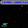 COSMOS J100035.61+015342.7