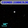 COSMOS J100028.90+015259.2