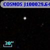 COSMOS J100028.64+015248.7