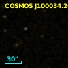 COSMOS J100034.26+015241.3