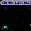 COSMOS J100015.33+015231.5