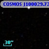 COSMOS J100029.72+015211.7