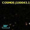 COSMOS J100043.12+015201.9