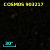 COSMOS J100034.38+015200.2