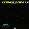 COSMOS J100022.62+015140.4