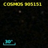 COSMOS J100048.96+015121.8