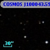COSMOS J100043.59+015119.0