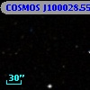 COSMOS J100028.55+015100.3