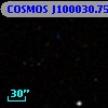 COSMOS J100030.75+015100.5