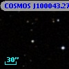COSMOS J100043.27+015052.4