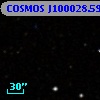 COSMOS J100028.59+015046.9